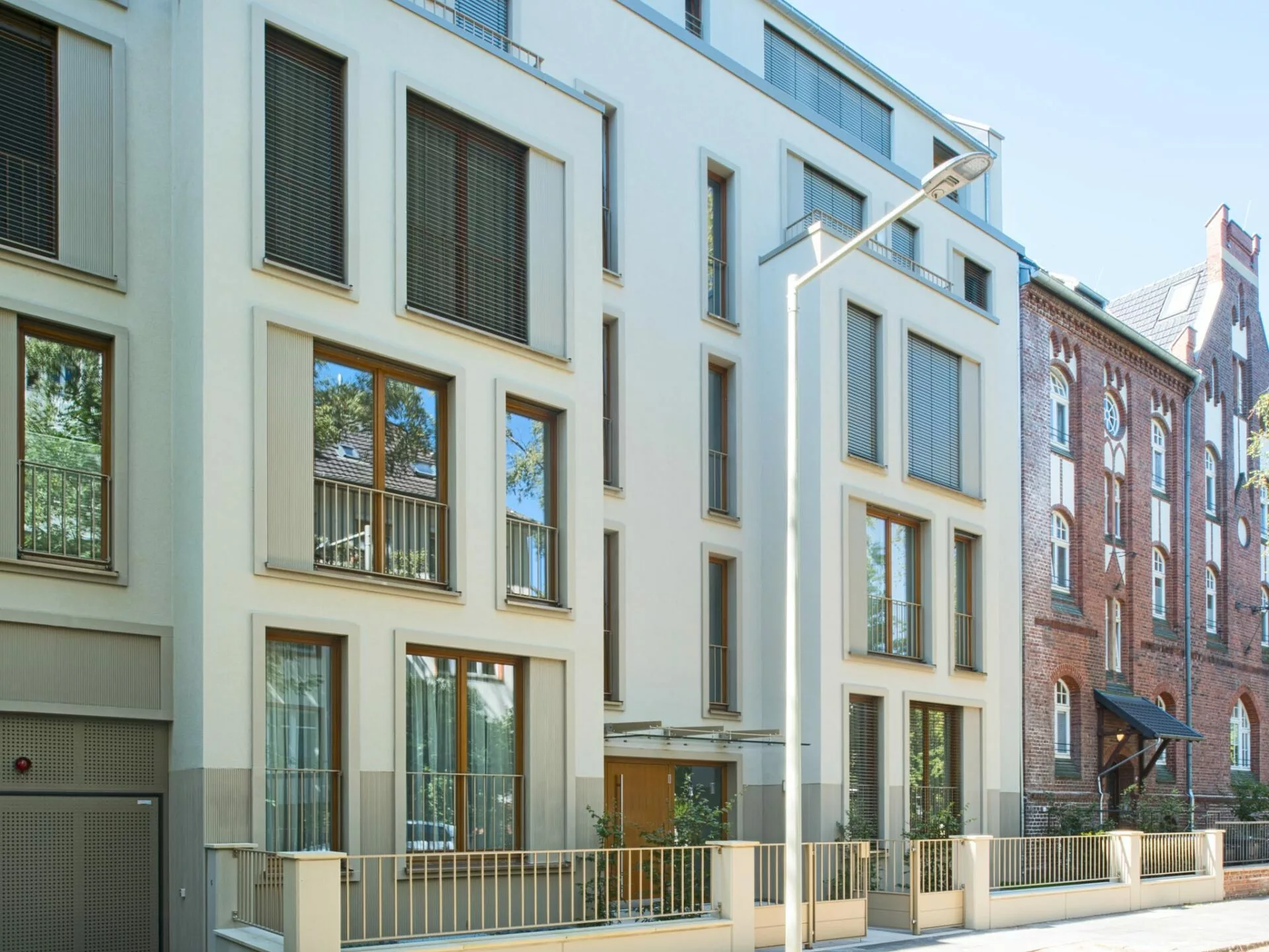 Wohnhaus in einer Großstadt