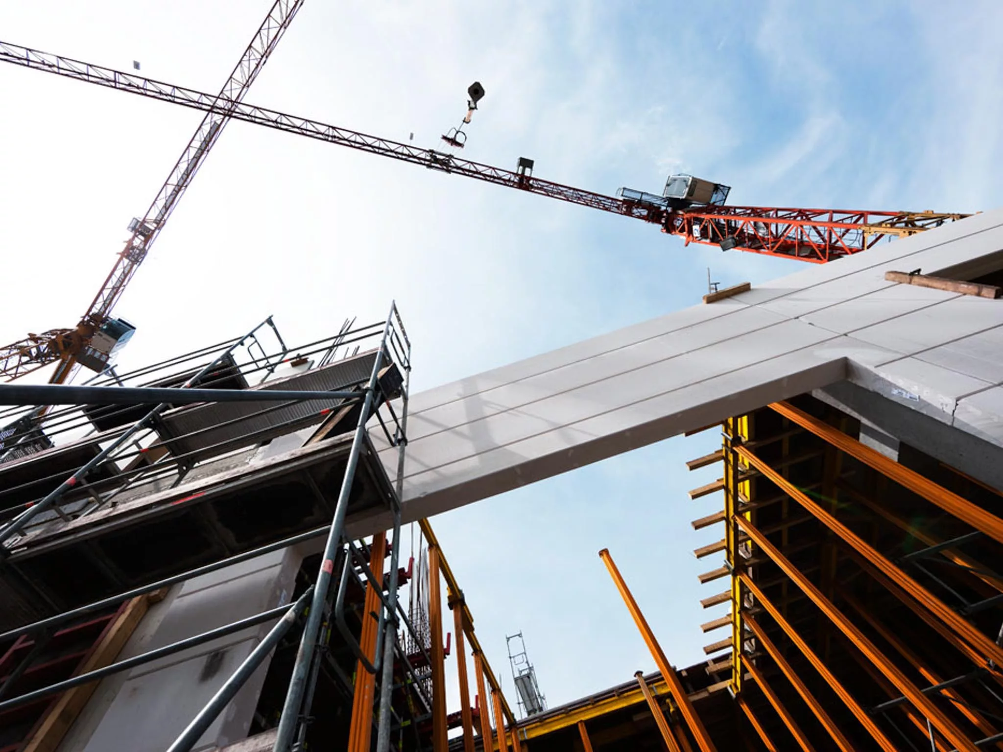 Großbaustelle von Verfuß